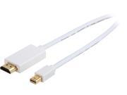Link Depot Model MDP 10 HDMI 10 ft. MINI DISPLAYPORT TO HDMI CABLE 32AWG