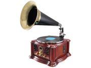 Pyle PUNP33BT Vintage Retro Classic Style Bluetooth Turntable Phonograph Speaker System with MP3 Recording Ability