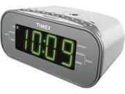 TIMEX DualAlarm Clock Radio White T231WY2