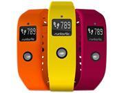 Runtastic RUNORST1 Colored Wristbands Orbit Set1 Sunshine Yellow, Ordinary Orange, Powerful Pink