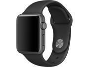 Apple 38mm Black Sport Band with Space Black Pin for Apple watch 38mm Model MJ4F2ZM A