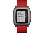 Pebble Time Smartwatch - Red
