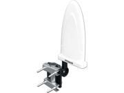 Tuff Mount AIA 1350P Polaroid Indoor Amplified Indoor Outdoor HDTV Antenna Ideal for Patios Decks White