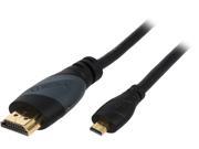 GearIT GI HDMI14 MICRO BK 15FT 15ft Cable With Ethernet