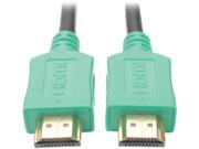 Tripp Lite P568 010 GN 10 ft. High Speed HDMI Cable with Digital Video and Audio Ultra HD 4K x 2K M M Green 10 ft.