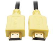 Tripp Lite P568 010 YW 10 ft. High Speed HDMI Cable with Digital Video and Audio Ultra HD 4K x 2K M M Yellow 10 ft.
