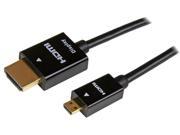 Startech 5m 15ft Active High Speed HDMI® Cable – Micro HDMI to HDMI Cable– M M
