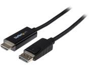 StarTech DP2HDMM2MB 6 Feet DisplayPort to HDMI converter cable â€“ 4K