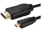 Insten 1647383 10 ft. 1X High Speed HDMI Cable with Ethernet Type D Micro M M Cable 10FT