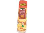 Keebler 21167 Sandwich Crackers Peanut Butter 8 Cracker Snack Pack 12 Packs Box