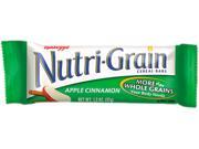 Kelloggâ€™s 35645 Nutri Grain Cereal Bars Apple Cinnamon Indv Wrapped 1.3oz Bar 16 Box