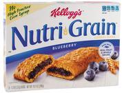 Kelloggâ€™s 35745 Nutri Grain Cereal Bars Blueberry Indv Wrapped 1.3oz Bar 16 Bars Box