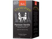 Melitta 75411 Coffee Pods Parisian Vanilla 18 Pods Box