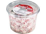 Office Snax 70019 Starlight Mints Peppermint Hard Candy Indv Wrapped 2lb Tub