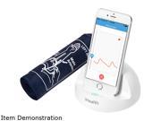 iHealth BP3L White; Blue Arm Cuff ase Wireless Blood Pressure Monitor 8.7 to 14.7 Cuff Size