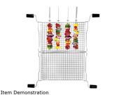 Ronco Mesh Basket with 4 Kabob Rods for Ready Grill Silver RG2002DRM