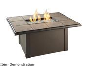 Outdoor Great Room NV 1224 BRN K Napa Valley Fire Pit Table Brown Base