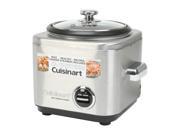 Cuisinart CRC 400 Stainless Steel 4 Cups Uncooked 8 Cups Cooked Rice Cooker