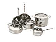 Cuisinart 77 10 Chef s Classic Stainless 10 Piece Cookware Set