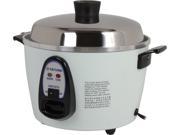 TATUNG TAC 6G SF 6 Cups Multifunction Indirect Heat Rice Cooker Steamer and Warmer White