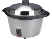TATUNG Multifunction Indirect Heat Rice Cooker Steamer and Warmer Ceramic Coating Grey 22 Cups cooked 11 Cups uncooked TAC 11L H UL