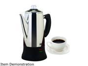 Maxi Matic EC 120 Stainless steel 12 Cup Automatic Tea Coffee Percolator