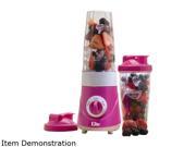Elite EPB 2572P Personal Drink Mixer with Two Travel Cups Pink