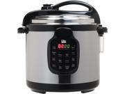 Maxi Matic Elite EPC 678SS Elite Platinum 6 Qt. 11 Function Digital Pressure Cooker with Stainless Steel Pot