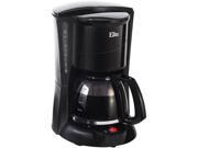 Elite EHC 2055X Black Elite Cuisine 10 Cup Coffeemaker