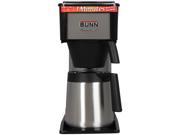 BUNN BTXB Black Steel BTX ThermoFresh Home Coffee Brewer