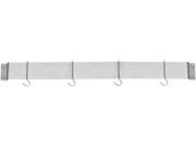 Cuisinart CRBW 33B 33 Inch Bar Wall Rack Brushed Stainless
