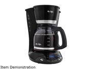 Mr. Coffee Simple Brew 12 Cup Programmable Coffee Maker Black DWX23 RB
