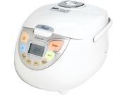 Rosewill RHRC 13002 White 10 Cup Fuzzy Logic Rice Cooker