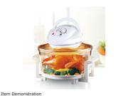 Rosewill R HCO 15001 Infrared Halogen Convection Oven with Stainless Steel Extender Ring 12.68 Quart to 18 Quart