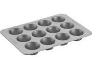 Cake Boss 59424 Professional Nonstick Bakeware 12 Cup Muffin Pan Silver