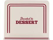 Cake Boss 59372 Countertop Accessories Metal Cookbook Stand Devoted To Dessert Cream