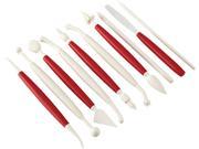 Cake Boss Decorating Tools 10 Piece Fondant and Gum Paste Decorating Tool Kit Assorted