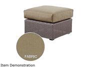 Emerald Home Furnishings  REIMS SECTIONAL OTTOMAN  Mira Wicker Sectional Ottoman Sunbrella