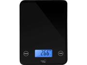 Smart Weigh Digital Kitchen Scale with Glass Top Audible Touch Buttons