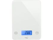 Smart Weigh Digital Kitchen Scale with Glass Top Audible Touch Buttons 5 unit Modes