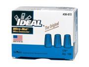 IDEAL 30 072 Wire Nut 72B Wire Connector Blue Box of 100