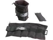 GoFit GF 10W Ankle Weights Adjusts From 1 Lb. To 10 Lbs.