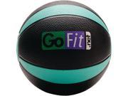 GoFit GF MB4 Medicine Ball Core Performance Training DVD 4 Lbs; Black Green