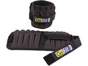 GoFit Padded Pro Ankle Weights 2.5 lbs each
