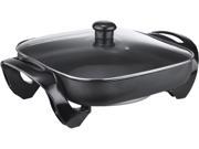 Brentwood SK65 12 ELECTRIC SKILLET W GLASS COVER