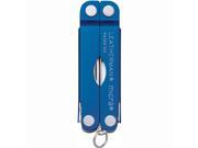 Leatherman 64340103K Micra Series Keychain Multi Tool Blue