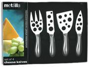 Prodyne K 4 H Set of 4 SS Cheese Knives Little Holes