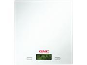 GNC GS 7430 W Digital Bathroom Kitchen Scale Kit White