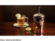 Ovente FGC20T Glass Tea Infuser with Press Pot Small 20 oz.