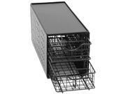 Lipper 8664 Black Two Tier Single cup Drawer Stand